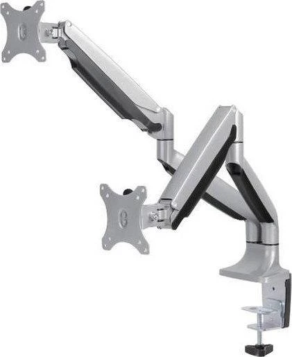 NEWSTAR NM-D750DSILVER plokščiojo ekrano stalinis laikiklis