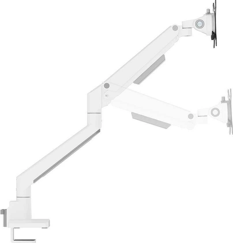 Laikiklis NEOMOUNTS DS70-250WH2 FULL MOTION MONITORIUS ARM DESK MOUNT FOR 17-32" SCREENS - Baltas