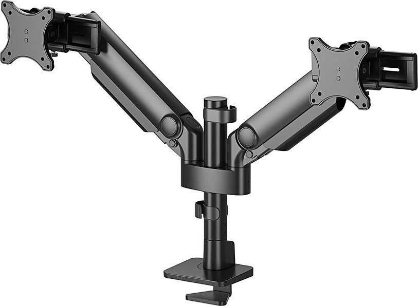 Laikiklis NewStar NEOMOUNTS DS65S-950BL2 FULL MOTION DESK MONITORIUS ARM FOR 24-34" SCREENS - Juodas