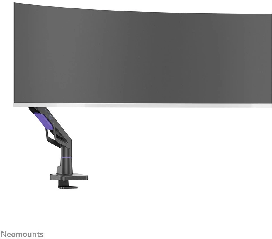 Laikiklis Neomounts Desk Mount | DS70-256BL1 Gaming Monitorius Arm - Gas Spring - Topfix | Height, tilt, swivel, rotation, width, depth | 24-57 " | Maximum weight (capacity) 30 kg | Juodas