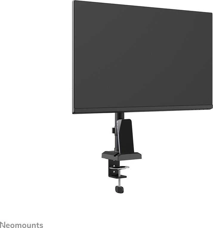 NEOMOUNTS NERO VIENO PLOKŠČIO EKRANO STALO MONTAVIMAS (TELEFONO LAIKIKLIS + QUICK-FIX spaustukas / GROMMET)