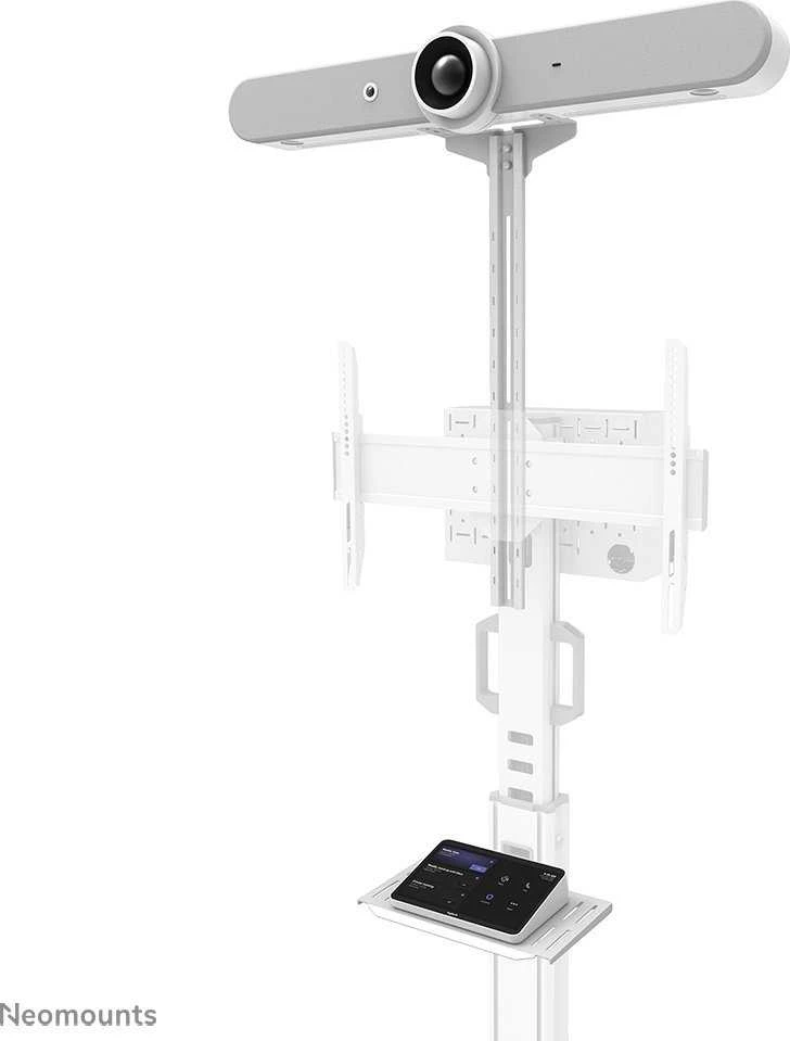 Laikiklis NEOMOUNTS BY NEWSTAR SELECT VIDEO KIT CAM- &AV SHELF (INCL. LOGITECH RALLY BAR (MINI) ADAPTER FOR FL50S-825WH1