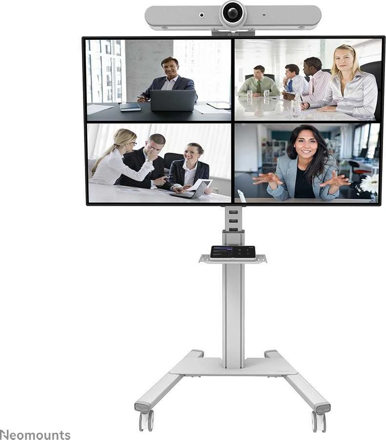 Laikiklis NEOMOUNTS BY NEWSTAR SELECT VIDEO KIT CAM- &AV SHELF (INCL. LOGITECH RALLY BAR (MINI) ADAPTER FOR FL50S-825WH1