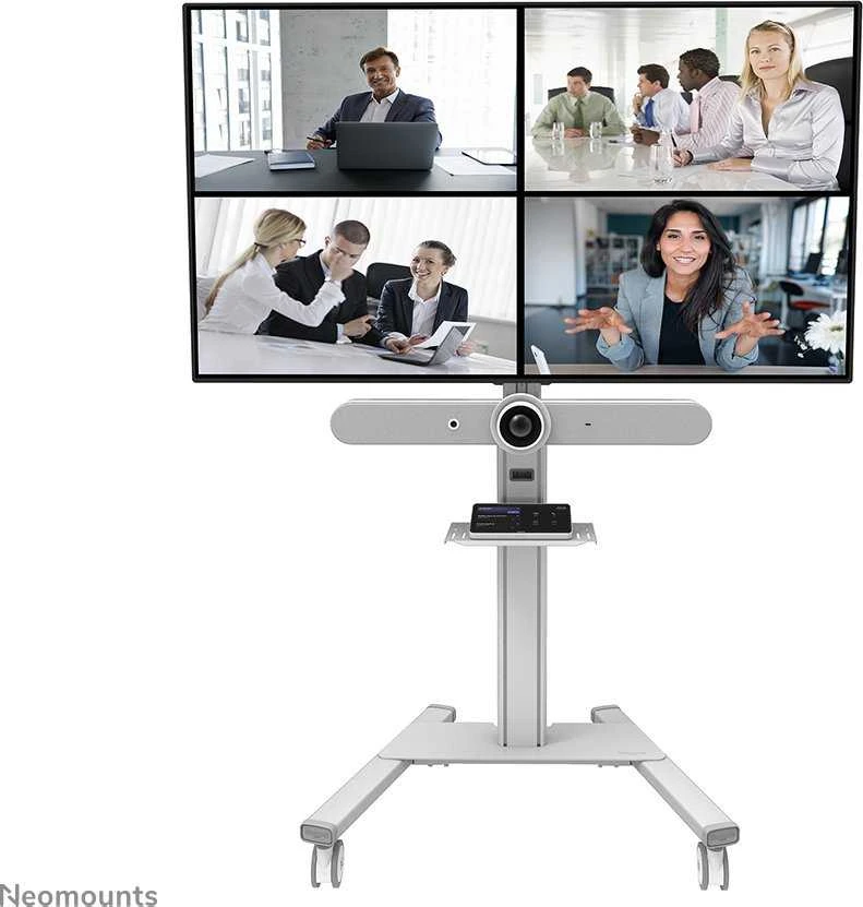 Laikiklis NEOMOUNTS BY NEWSTAR SELECT VIDEO KIT CAM- &AV SHELF (INCL. LOGITECH RALLY BAR (MINI) ADAPTER FOR FL50S-825WH1