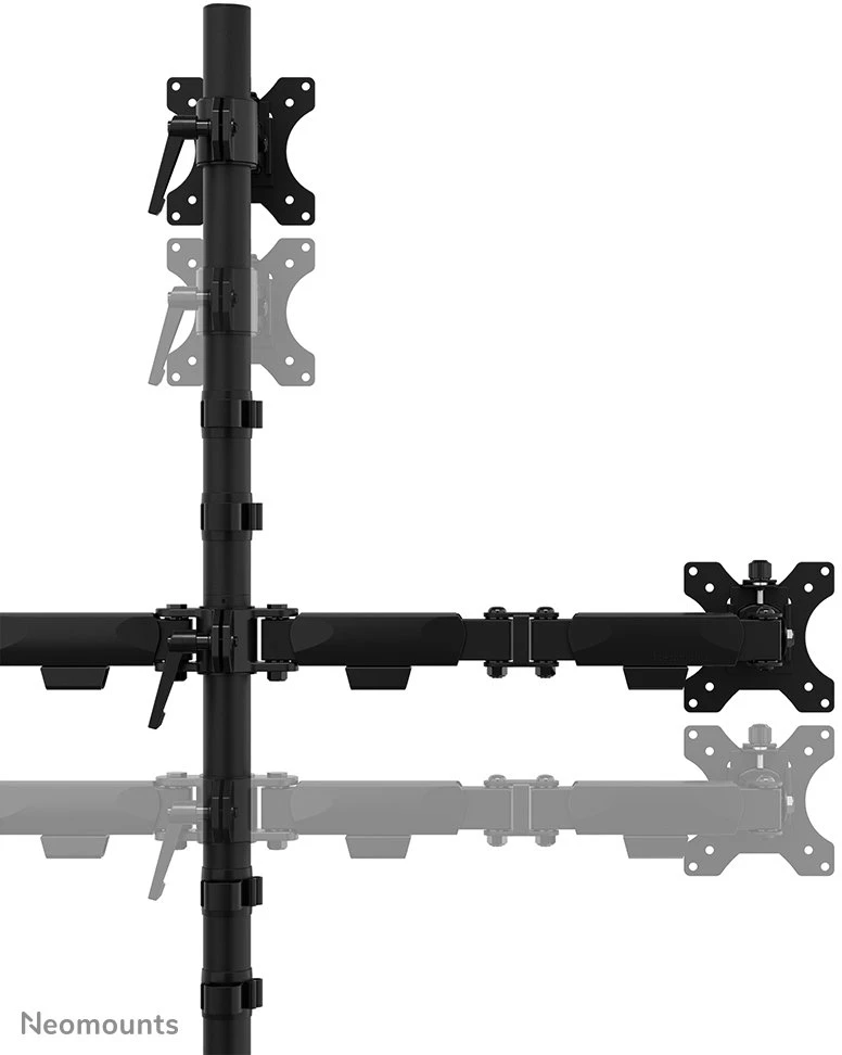 Laikiklis NEOMOUNTS NERO TRIPLE MONITORIUS STAND 10-32"