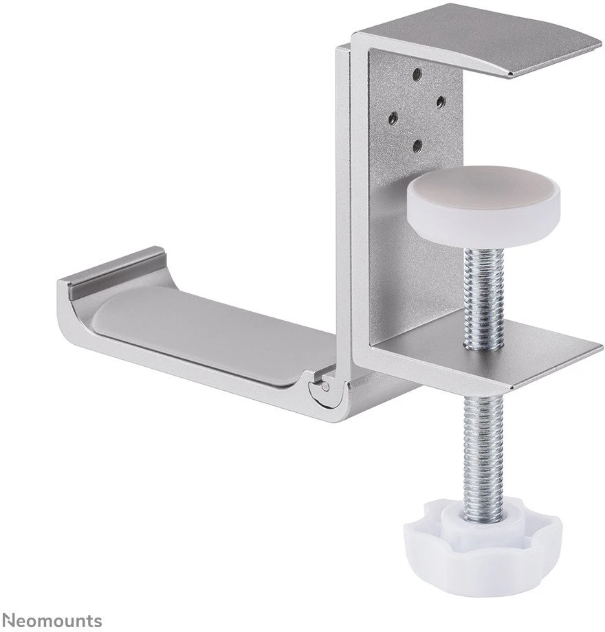 NEOMOUNTS HEADPHONE HOLDER, CLAMP MOUNTED, ALUMINUM