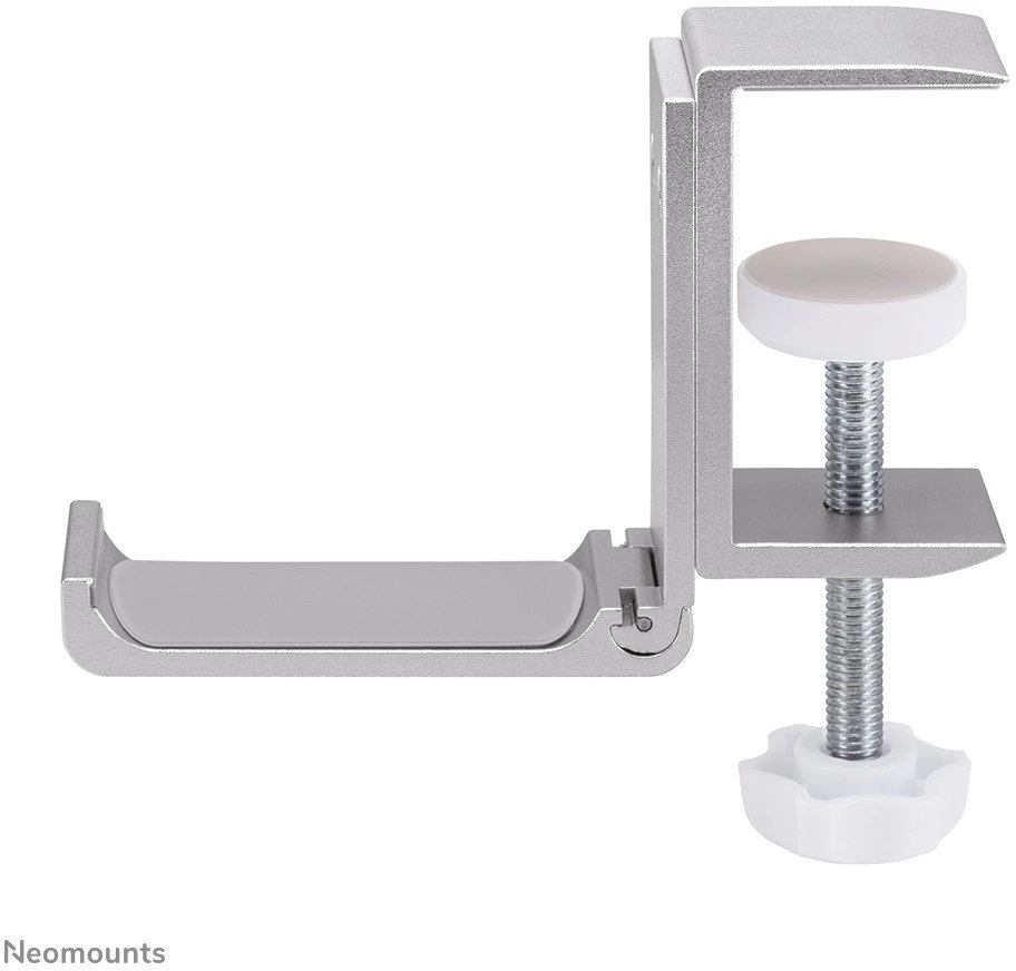 NEOMOUNTS HEADPHONE HOLDER, CLAMP MOUNTED, ALUMINUM