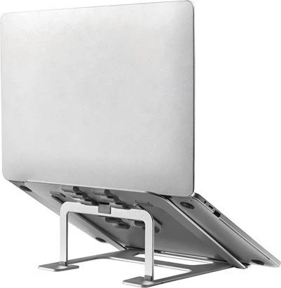 Neomounts NEWSTAR NOTEBOOK DESK STAND Sidabrinis (ERGONOMIC)