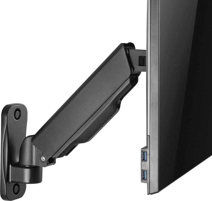 Laikiklis NEOMOUNTS BY NEWSTAR WALL MOUNTED GAS SPRING MONITORIUS ARM (2 PIVOTS VESA 100X100)