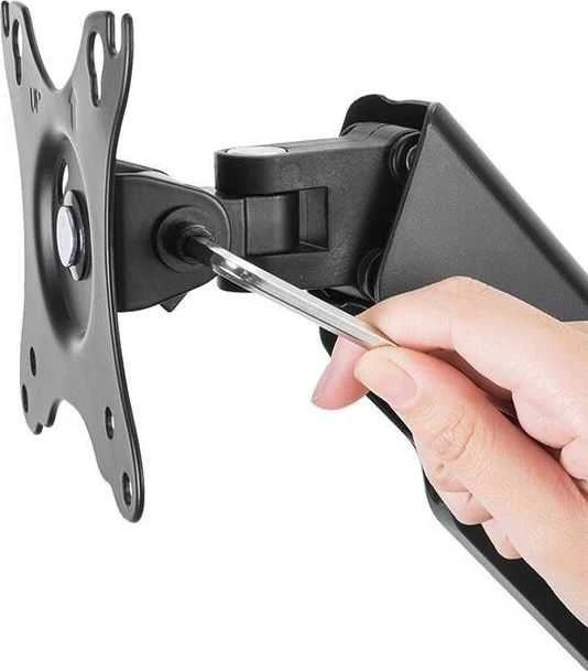 Laikiklis NEOMOUNTS BY NEWSTAR WALL MOUNTED GAS SPRING MONITORIUS ARM (2 PIVOTS VESA 100X100)