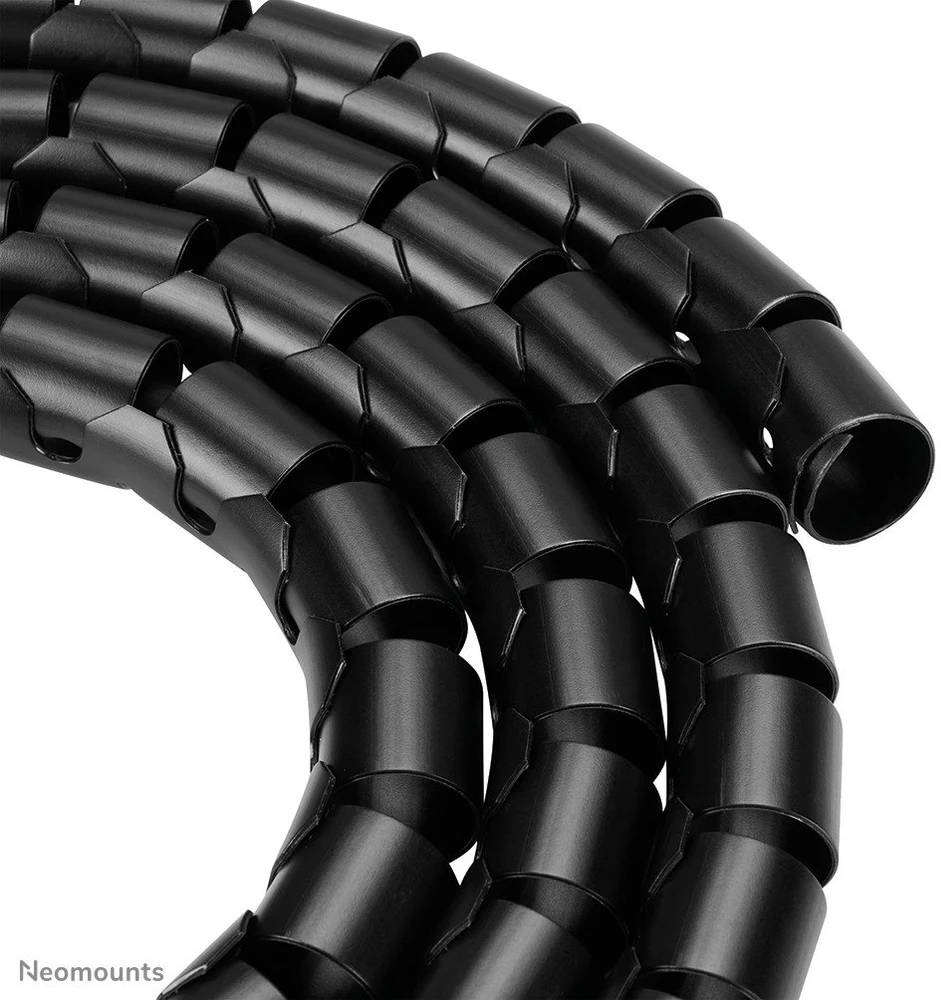NEOMOUNTS SPIRALINIS KABELIO JUOSTELĖ, 20 MM., KELI KABELIAMS, Juodas