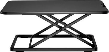 „Neomounts NEWSTAR WORKSTATION“ – SĖDIMO-STOVIMO DARBO VIETA (AUKŠČIO REGULIAVIMAS: 4–40 CM), Juodas
