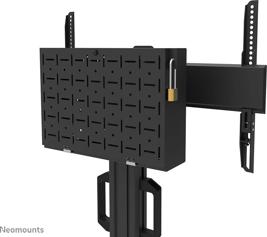 Laikiklis NEOMOUNTS BY NEWSTAR SELECT MOBILE DISPLAY FLOOR STAND (32-75") 10 CM. WHEELS Juodas