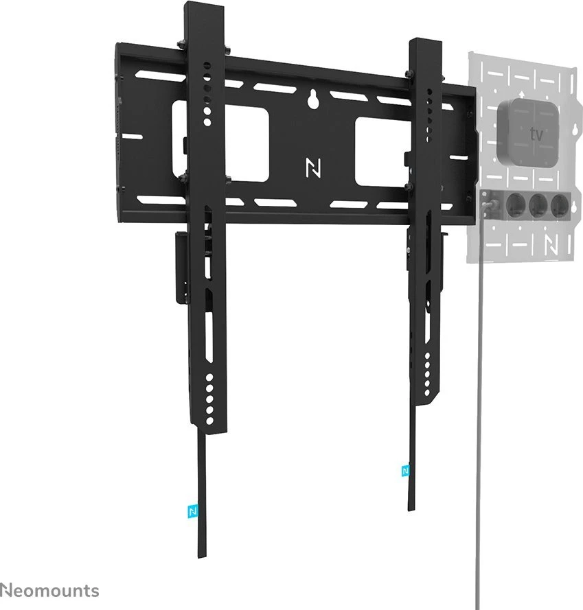 Laikiklis NEOMOUNTS LEVEL-750 WALL MOUNT (XL, 100 KG, KICKSTAND, LOCKABLE, CONNECTABLE, VESA 400X400)
