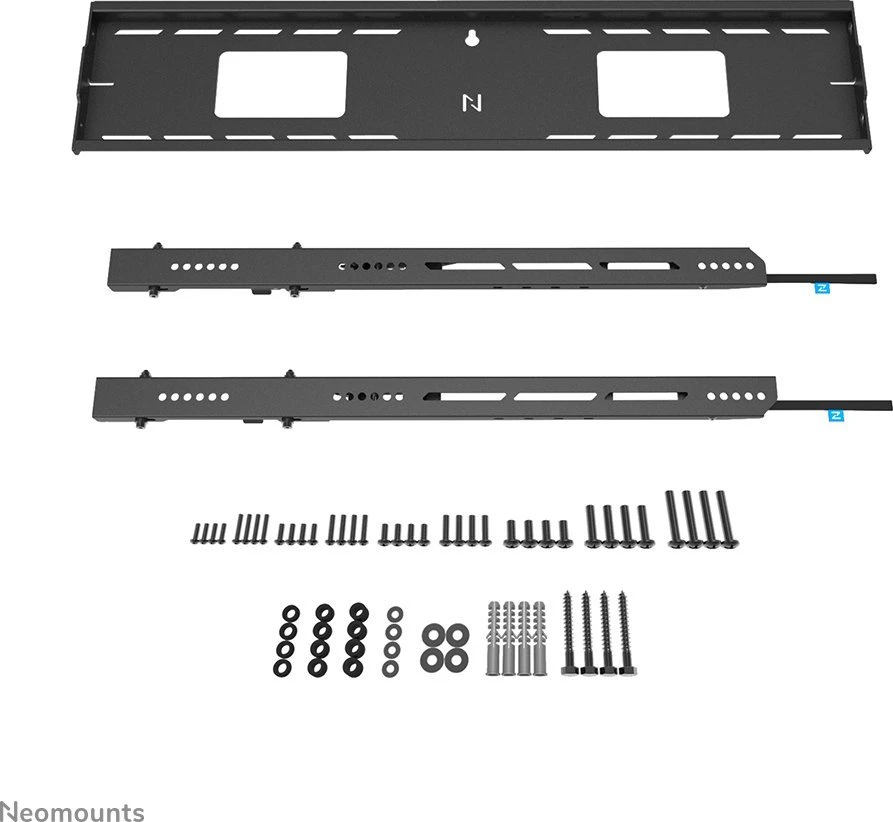Laikiklis NEOMOUNTS LEVEL-750 WALL MOUNT (XL, 125 KG, KICKSTAND, LOCKABLE, CONNECTABLE, VESA 800X600)
