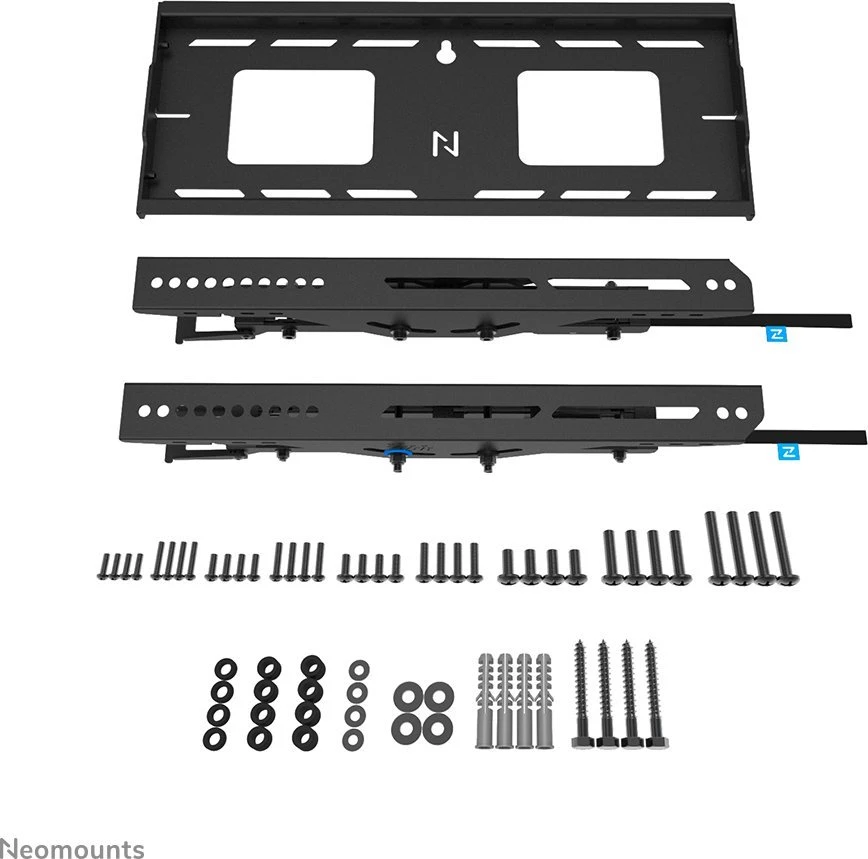 Laikiklis NEOMOUNTS LEVEL-750 WALL MOUNT (XL, 125 KG, TILTABLE, TILT GUARD, CONNECTABLE, VESA 400X400)