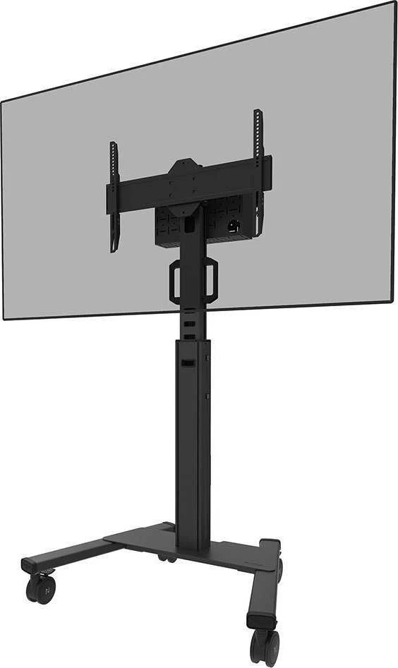 Laikiklis NEOMOUNTS BY NEWSTAR SELECT MOBILE DISPLAY FLOOR STAND (32-75") 10 CM. WHEELS Juodas