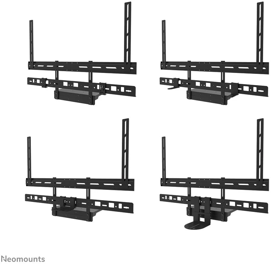 Laikiklis NEOMOUNTS VIDEOBAR AND LAPTOP SHELF, VESA, MAX 8 KG, UNIVERSAL