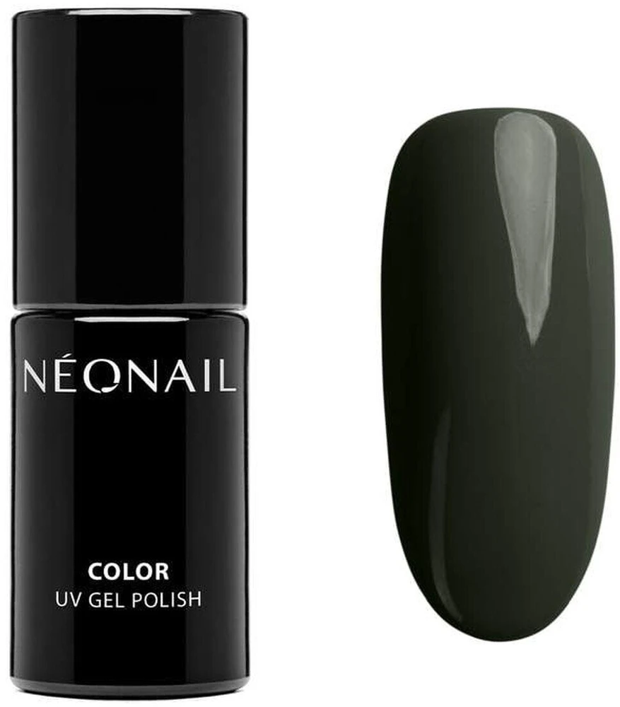NeoNail UV gelinis lakas, spalvotas „Fall in Love“ buteliuke, Žalias, 7,2 ml