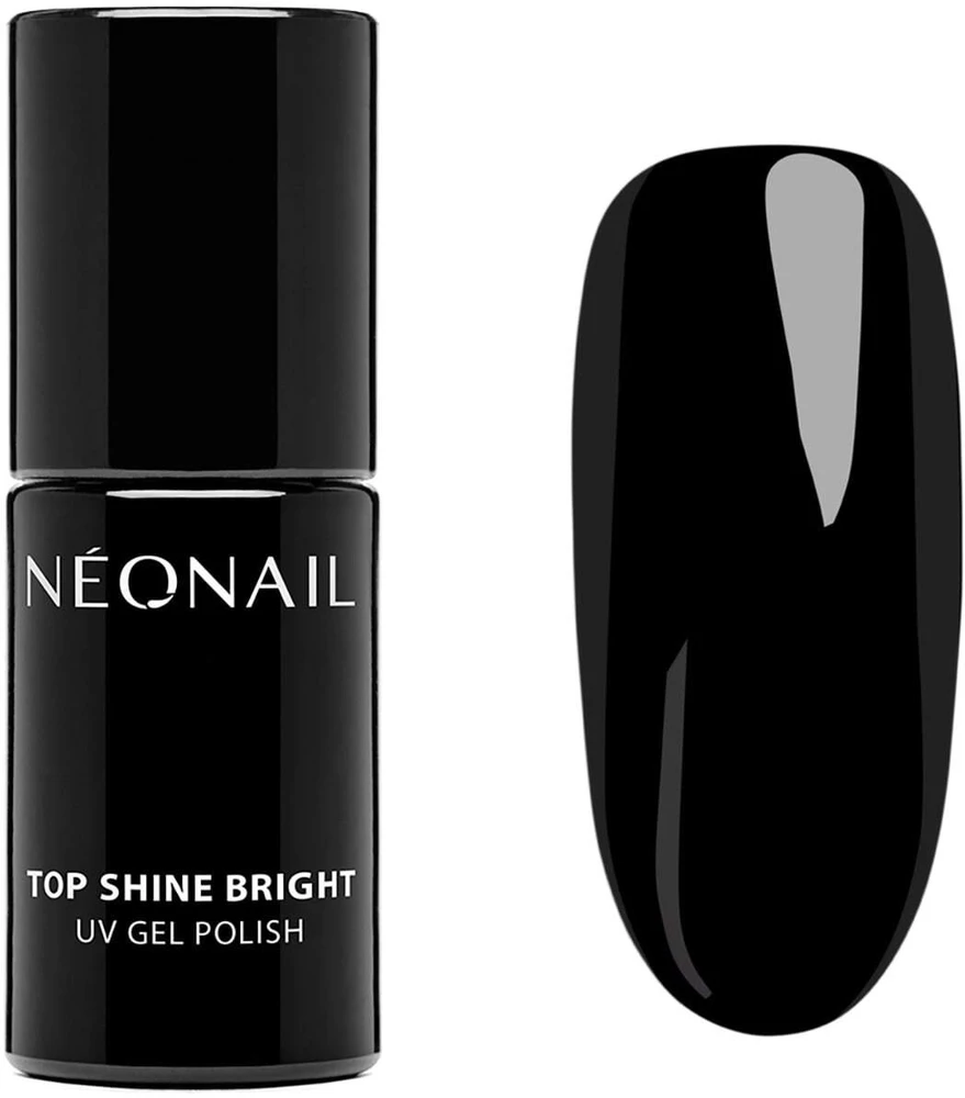 Neonail „Top Shine Bright“ hibridinis viršutinis sluoksnis 7,2 ml