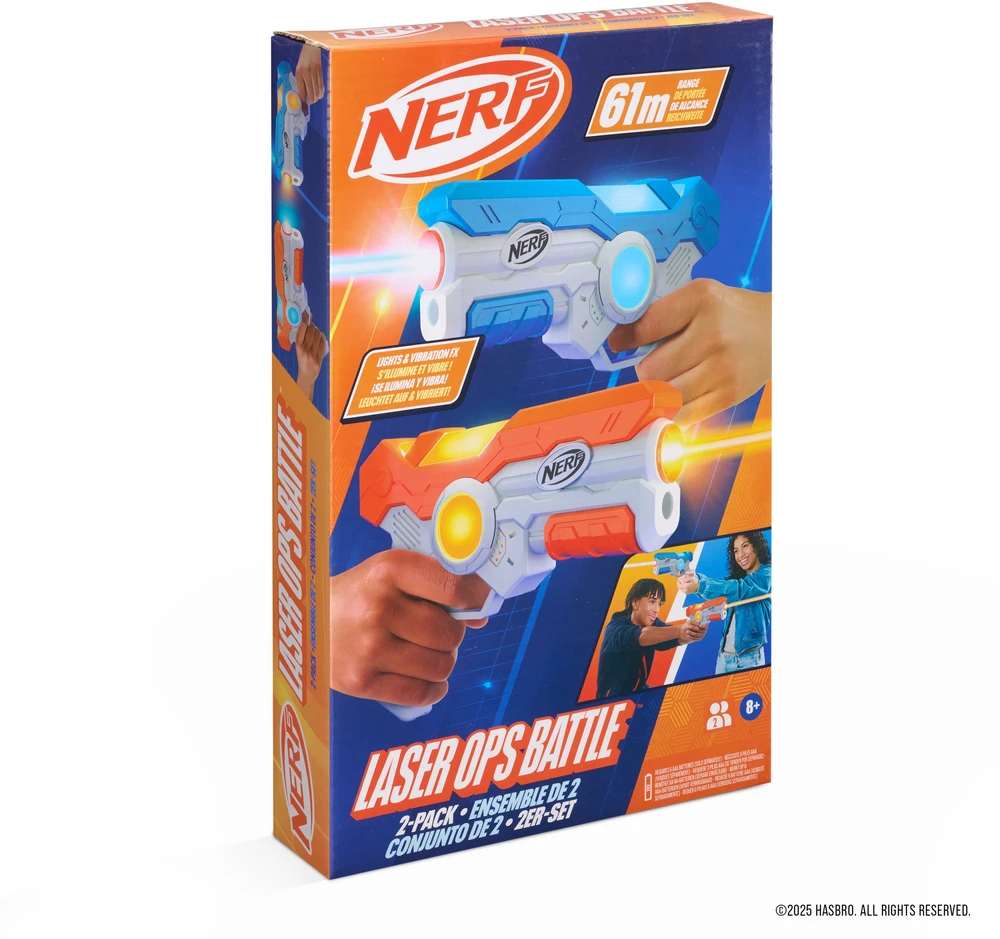 Nerf „lazerinis Ops Battle“ 2 vnt. rinkinys