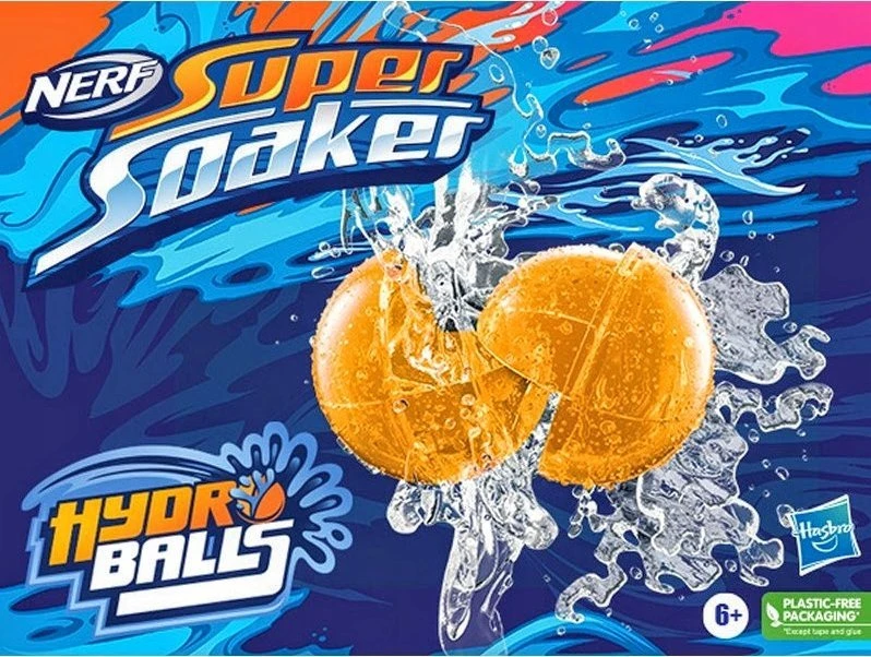 Hasbro NERF SUPER SOAKER Vandens kamuoliukai, daugkartinio naudojimo, 3 vnt.