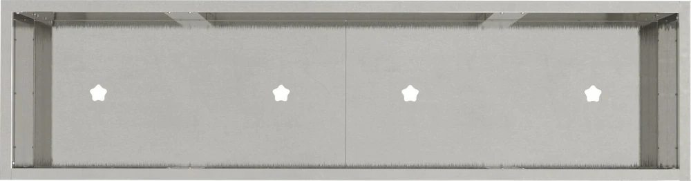 Pakeltas Sodo Vazonas Sidabro 100 x 26 x 82 cm