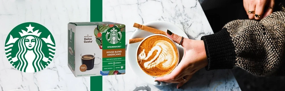 Kavos kapsulės, suderinamos su NESCAFÉ® Dolce Gusto® Starbucks House Blend Grande, 12 vnt.