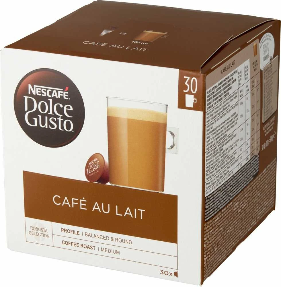 Nestle NESCAFÉ DOLCE GUSTO Cafe Au Lait 30 kapsułek