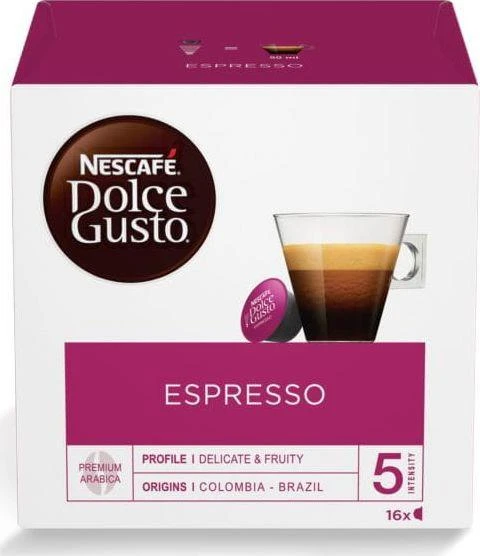 Kavos kapsulės NESCAFÉ® Dolce Gusto® Espresso, 16 vnt.