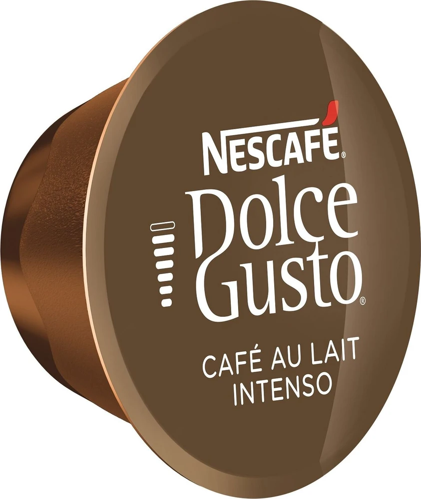 Nescafe Kavos kapsulės DOLCE GUSTO CAFE AU LAIT INTENSO, 16 vnt.