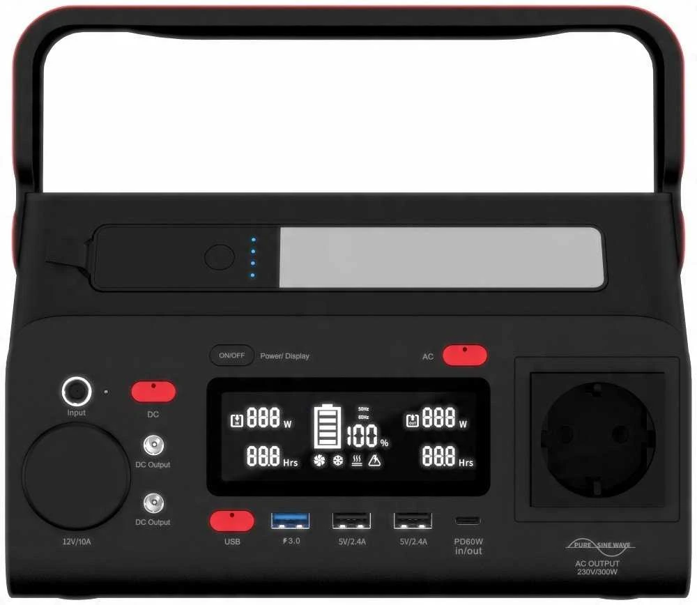 - Nešiojama elektrinė – Energizer PPS300W2