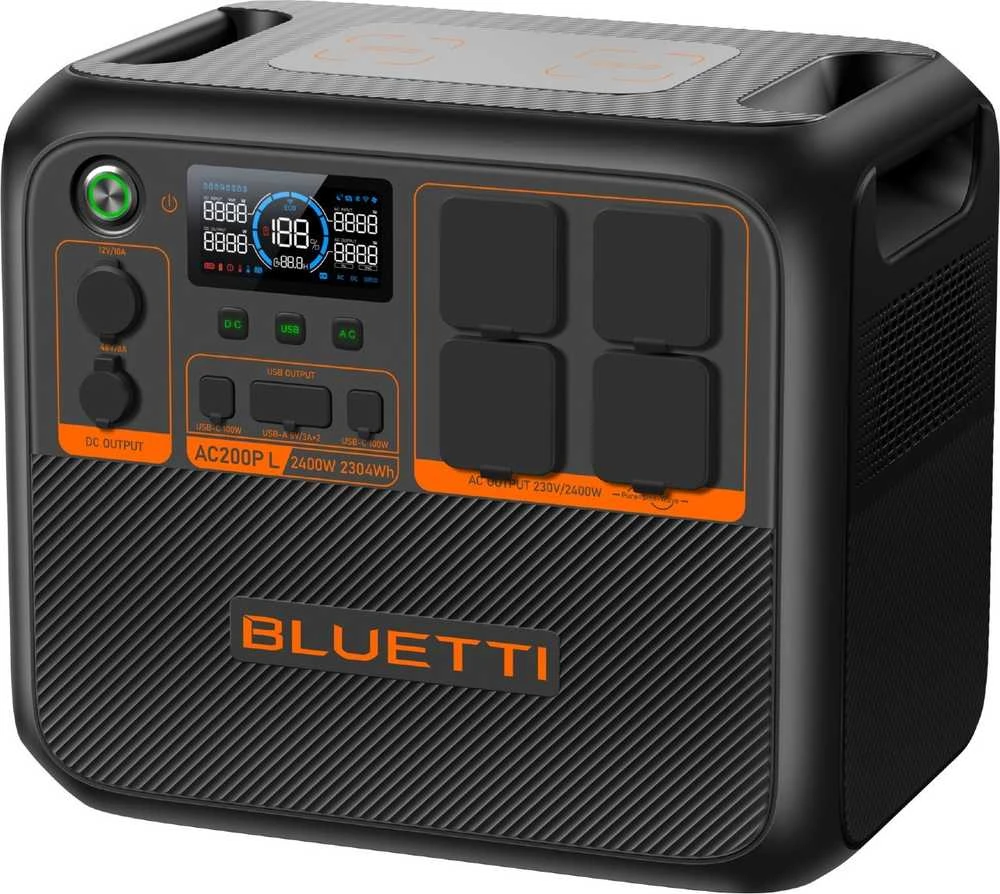 Nešiojama elektros energijos stotis Bluetti AC200PL 2304 Wh