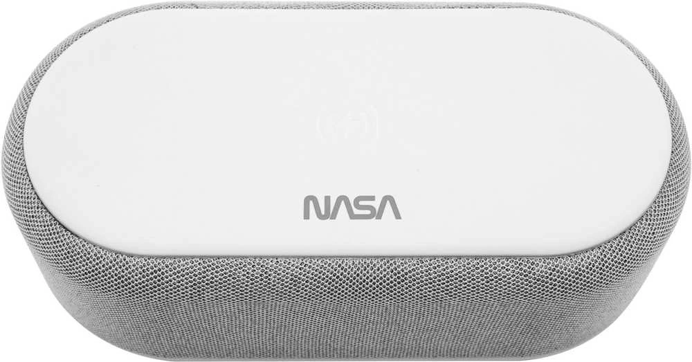 Garsiakalbis Bluetooth Laikrodis Įkroviklis Indukcinė Qi Lampa Led Alarm Nasa Spc400 / Nasa Spc400