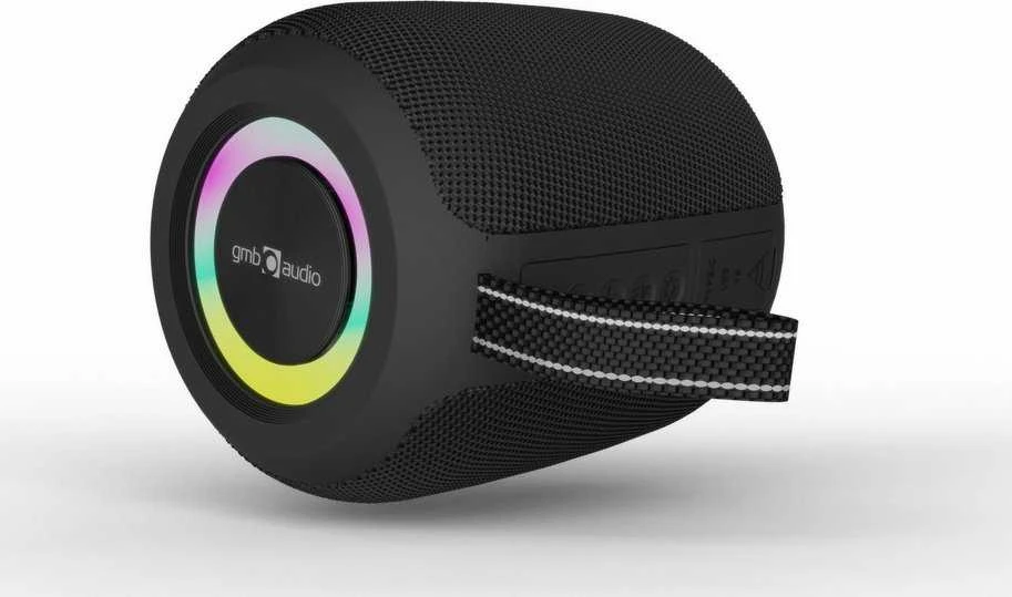Garsiakalbis Gembird Nešiojama kolonėlė GEMBIRD Juodas Portable/Wireless Bluetooth SPK-BT-LED-05-BK