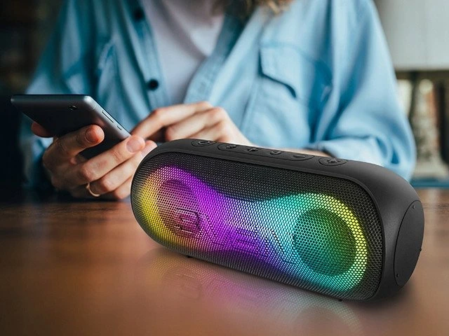 Speaker SVEN PS-165, juodas (16 W, TWS, Bluetooth, Micro SD, 3000mAh)