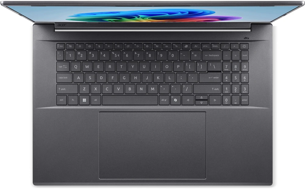 Nešiojamas kompiuteris Acer Aspire 18 AI Intel Core Ultra 9-386H | 18'' | 16GB | 512GB | W11H