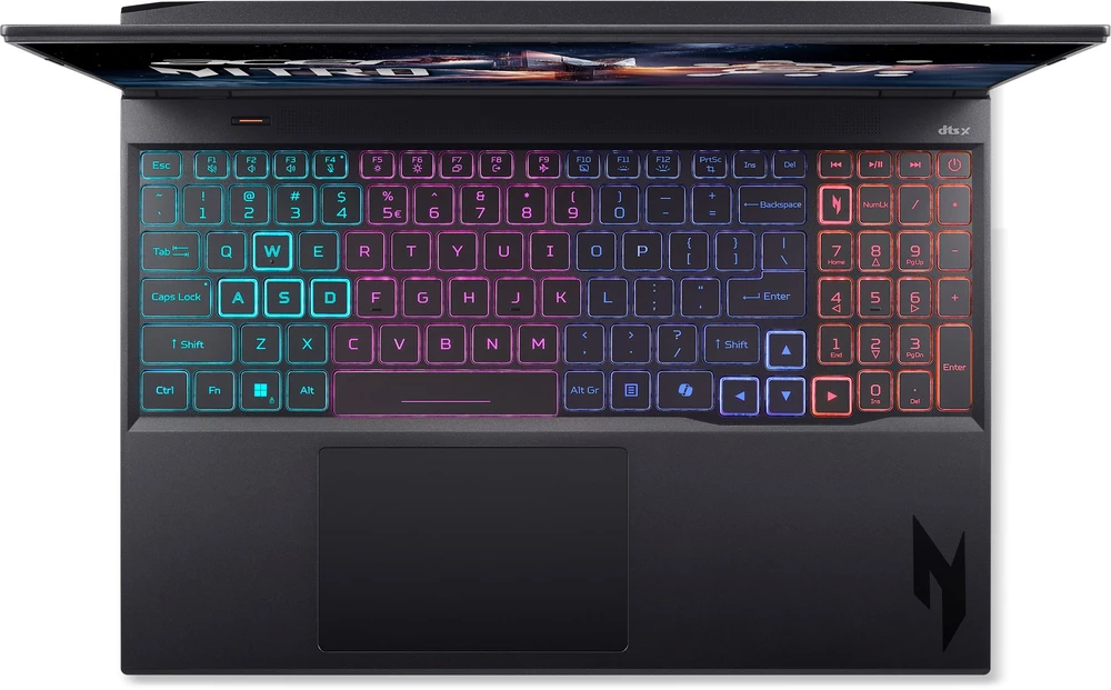 Nešiojamas kompiuteris Acer Nitro 16S AI – Ryzen AI 7 350 | 16" | 16GB | 1TB | NoOS | RTX 5070