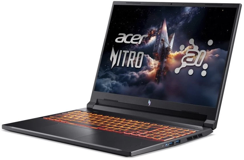 Nešiojamas kompiuteris Acer | Nitro V 16 AI ANV16-42-R1PE | Shale Juodas | 16 " | IPS | WUXGA | 1920 x 1200 pikselių | AMD Ryzen 5 | 240 | 16 GB | DDR5 | Solid-state drive capacity 512 GB | NVIDIA GeForce RTX 5050 | GDDR7 | 8 GB | Windows 11 Home | 802.11ax | Bluetooth versija 5.3 | Klaviatūros kalba: US international | Klaviatūros apšvietimas | Garantija 24 mėn.