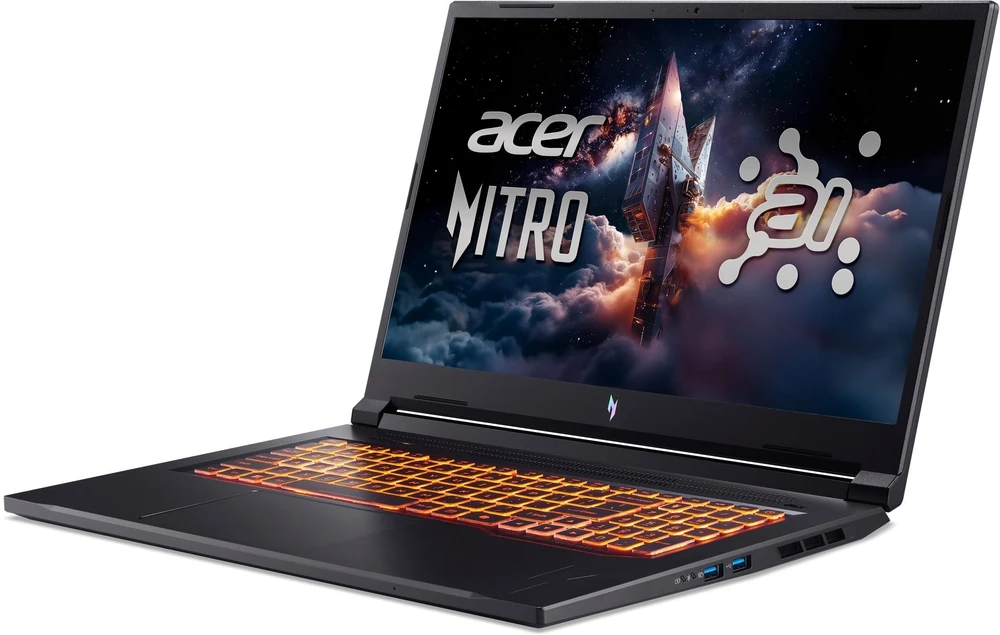 Nešiojamas kompiuteris Acer Nitro V 17 AI – Ryzen AI 5 240 | 17.3" | 16GB | 512GB | W11H | RTX 5060