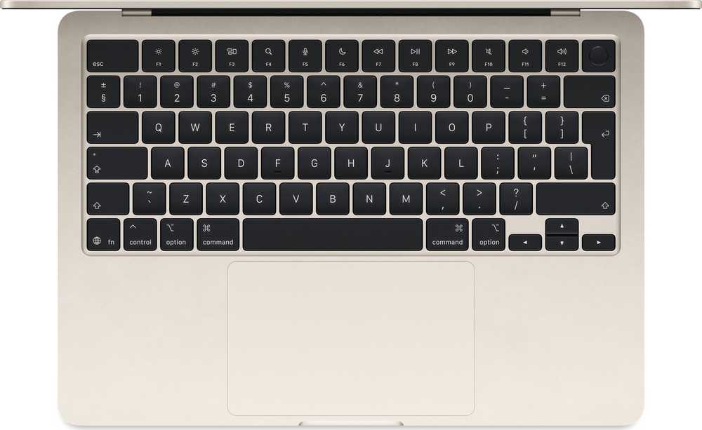 Nešiojamas kompiuteris MacBook Air 13 colių Apple M4 10C CPU, 8C GPU/16GB/256GB SSD/Starlight/INT