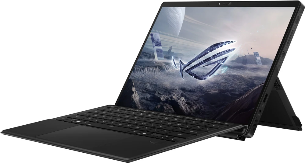 ASUS ROG Flow Z13 GZ302EA-RU126W AMD Ryzen Al Max+ 395 Nešiojamas kompiuteris 34 cm (13.4") Jutiklinis ekranas 2.5K 64 GB LPDDR5x-SDRAM 1 TB SSD Wi-Fi 7 (802.11be) Windows 11 Home Juodas