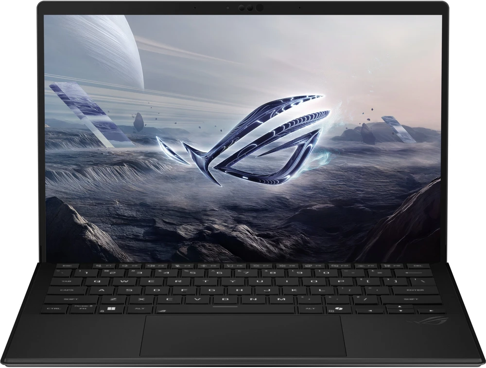 ASUS ROG Flow Z13 GZ302EA-RU126W AMD Ryzen Al Max+ 395 Nešiojamas kompiuteris 34 cm (13.4") Jutiklinis ekranas 2.5K 64 GB LPDDR5x-SDRAM 1 TB SSD Wi-Fi 7 (802.11be) Windows 11 Home Juodas