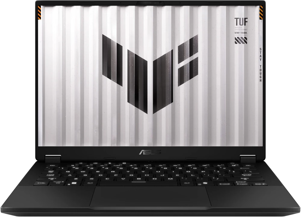 Nešiojamas kompiuteris ASUS TUF Gaming A14 FA401UH-RG018 Ryzen 7 260 14.0" 2.5K 165Hz IPS lygio 400nits AG 16GB LPDDR5X SSD512 GeForce RTX 5050_8GB WLAN+BT Cam1080p 73WHrs NoOS Jaeger Pilkas