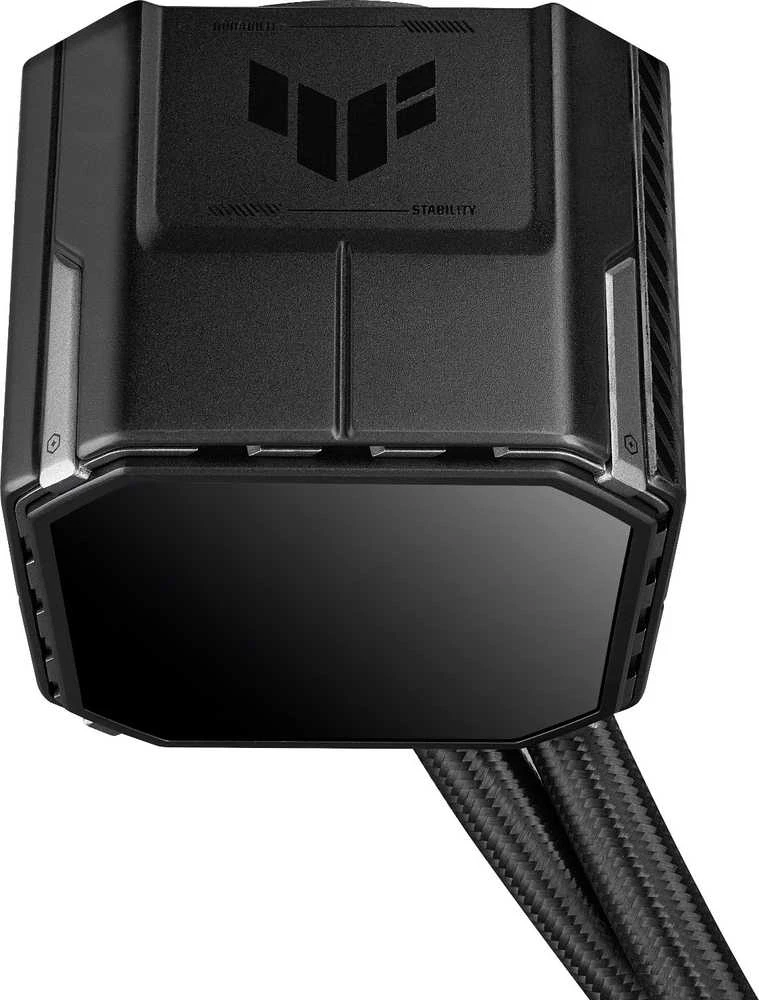 ASUS TUF Gaming LC III 360 ARGB LCD procesorius „viskas viename“ skysčio aušintuvas 12 cm Juodas 1 vnt.