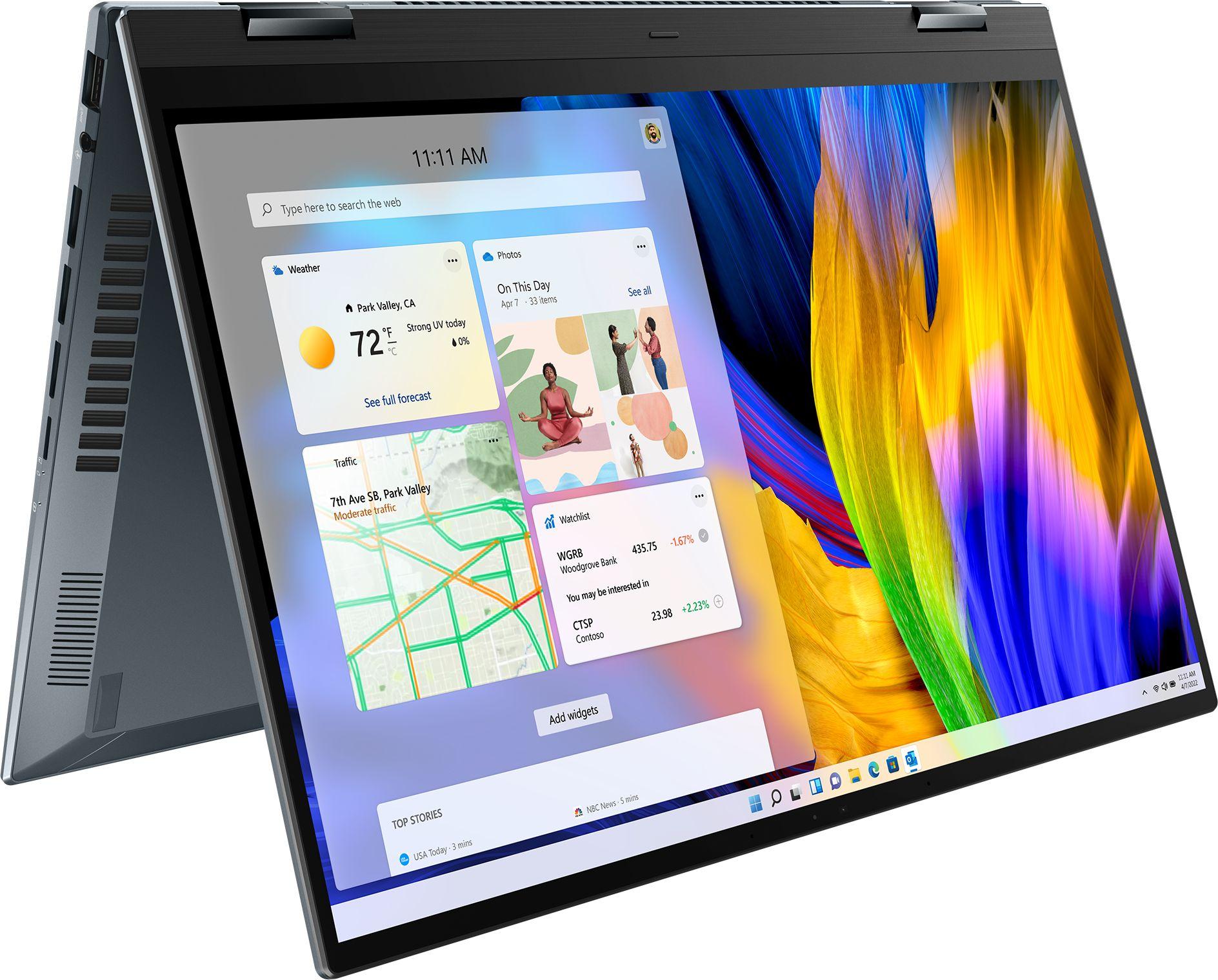 Nešiojamas kompiuteris ASUS ZenBook 14 Flip OLED UP5401EA-KN124W Pilka |  Varle.lt