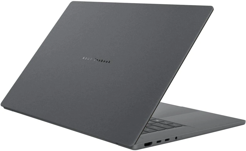 Nešiojamas kompiuteris ASUS Zenbook A16 OLED UX3607QA-SH043W - Snapdragon X1 26 100 | 16" | 16GB | 512GB | W11H | Pilka