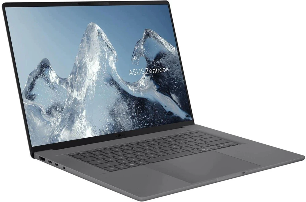 Nešiojamas kompiuteris ASUS Zenbook A16 OLED UX3607QA-SH043W - Snapdragon X1 26 100 | 16" | 16GB | 512GB | W11H | Pilka