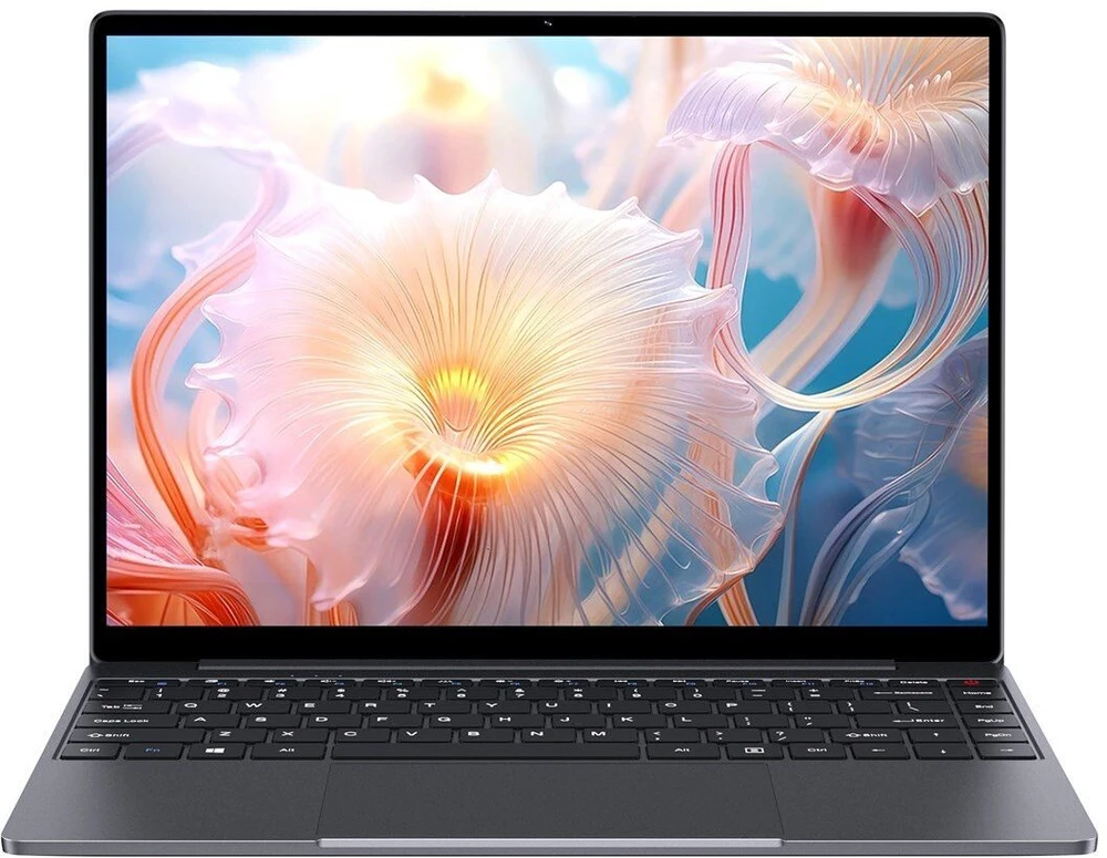 Chuwi Corebook X CWI570-P-K3 i3-1220P 14" QHD 16GB 512GB SSD Bluetooth Juodas Windows 11 Pro Pilkas