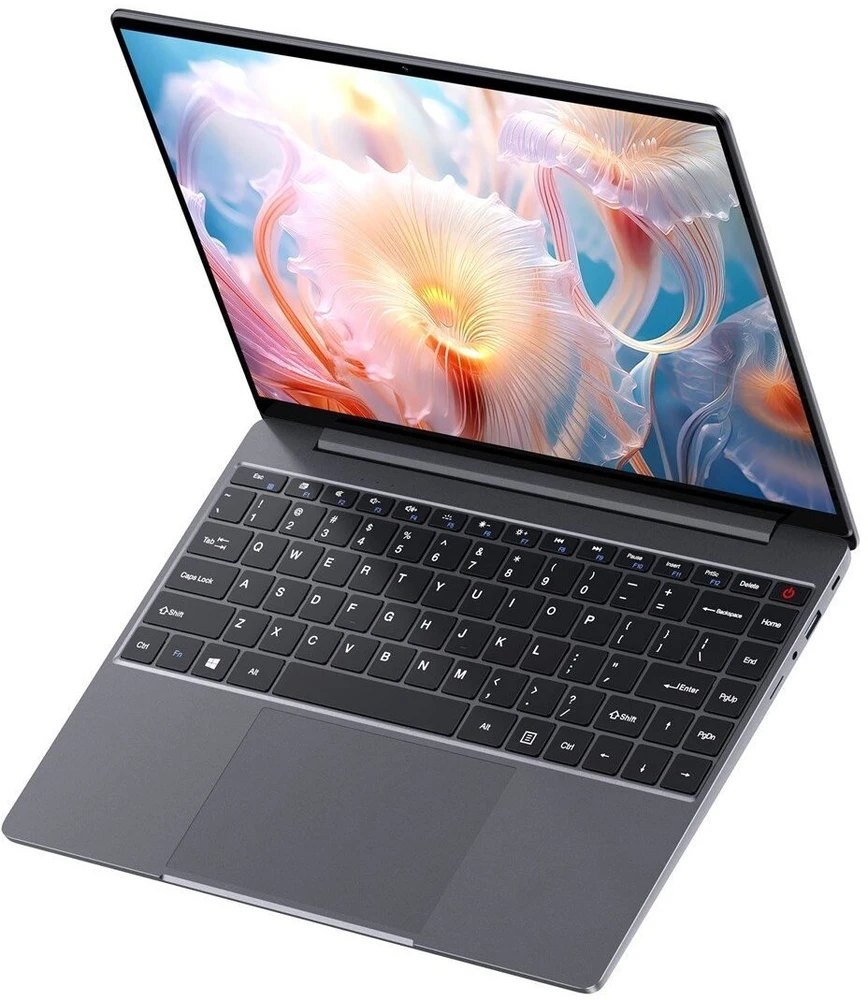 Chuwi Corebook X CWI570-P-K3 i3-1220P 14" QHD 16GB 512GB SSD Bluetooth Juodas Windows 11 Pro Pilkas